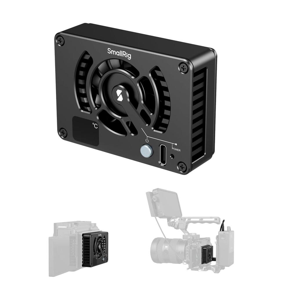 SmallRig Camera External Cooling System for Sony/for Canon/for FUJIFILM